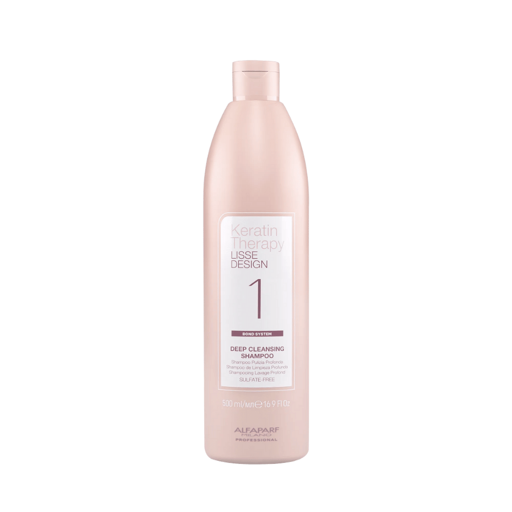 Alfaparf Milano Professional Keratin Therapy Lisse Design Deep Cleansing mélytisztító sampon 500 ml